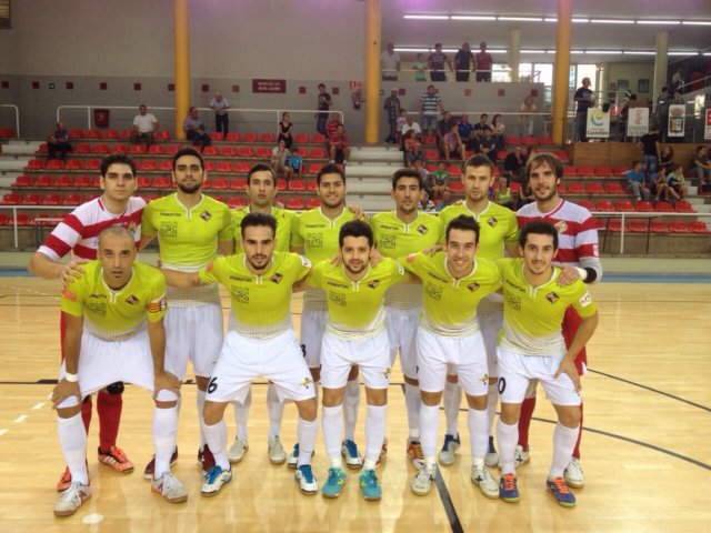 Formación del Palma Futsal ante Peñíscola (Copiar)