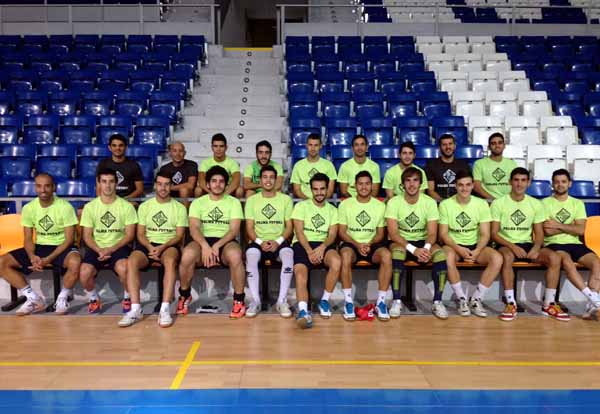 Foto del Palma Futsal antes del entrenamiento de este jueves web