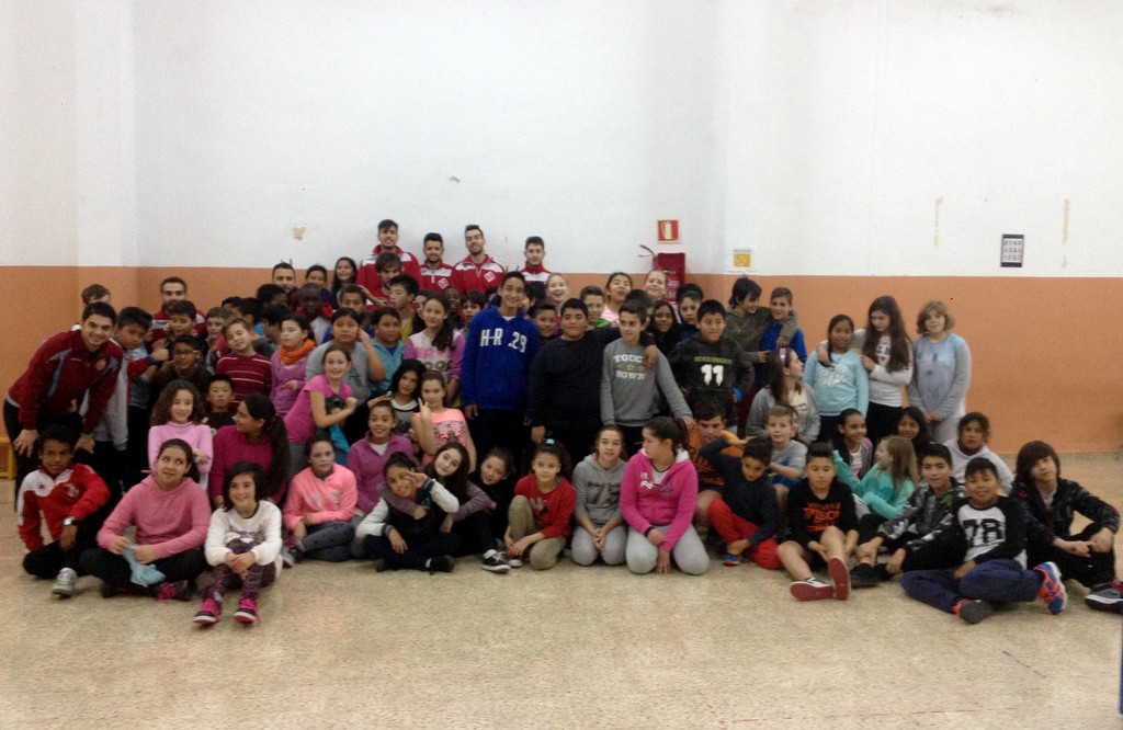 El Palma Futsal visita el colegio Josep Bauçà de Palma 1 (Copiar)
