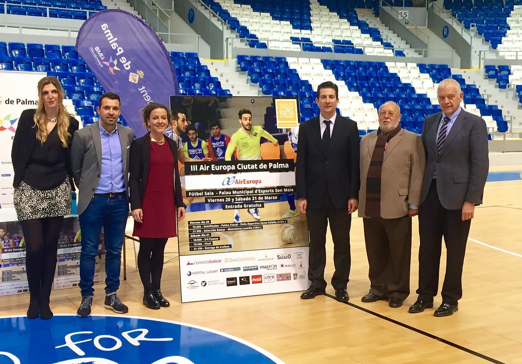 Presentación del torneo III Air Europa - Ciutat de Palma de fútbol sala 1 (Copiar)