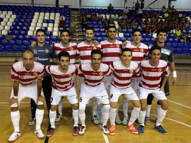 Formación del palma Futsal en Cartagena 1 (Copiar)