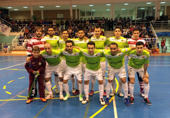 Formación del Palma Futsal en Valdepeñas (Copiar)