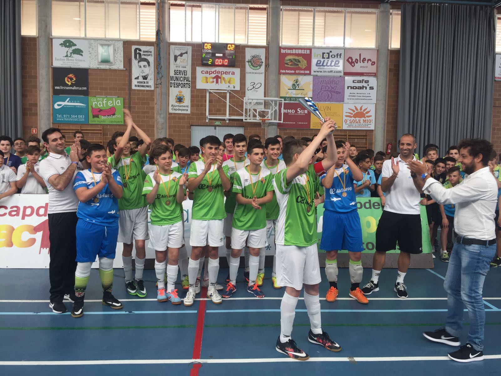 El Palma Futsal se proclama campeón de la Air Europa Cup infantil