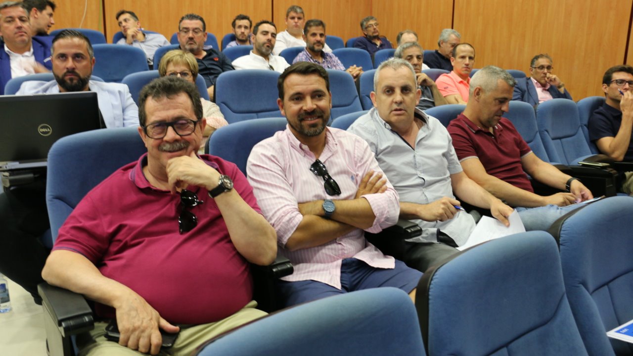 Miquel Jaume y José Tirado en la Asamblea de la LNFS (1)