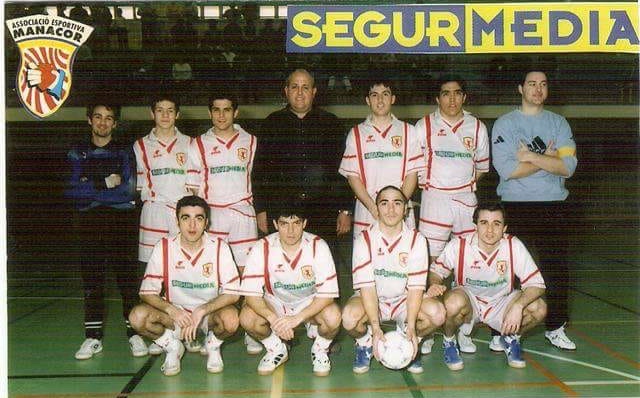 Primer equipo del Palma Futsal en 1998