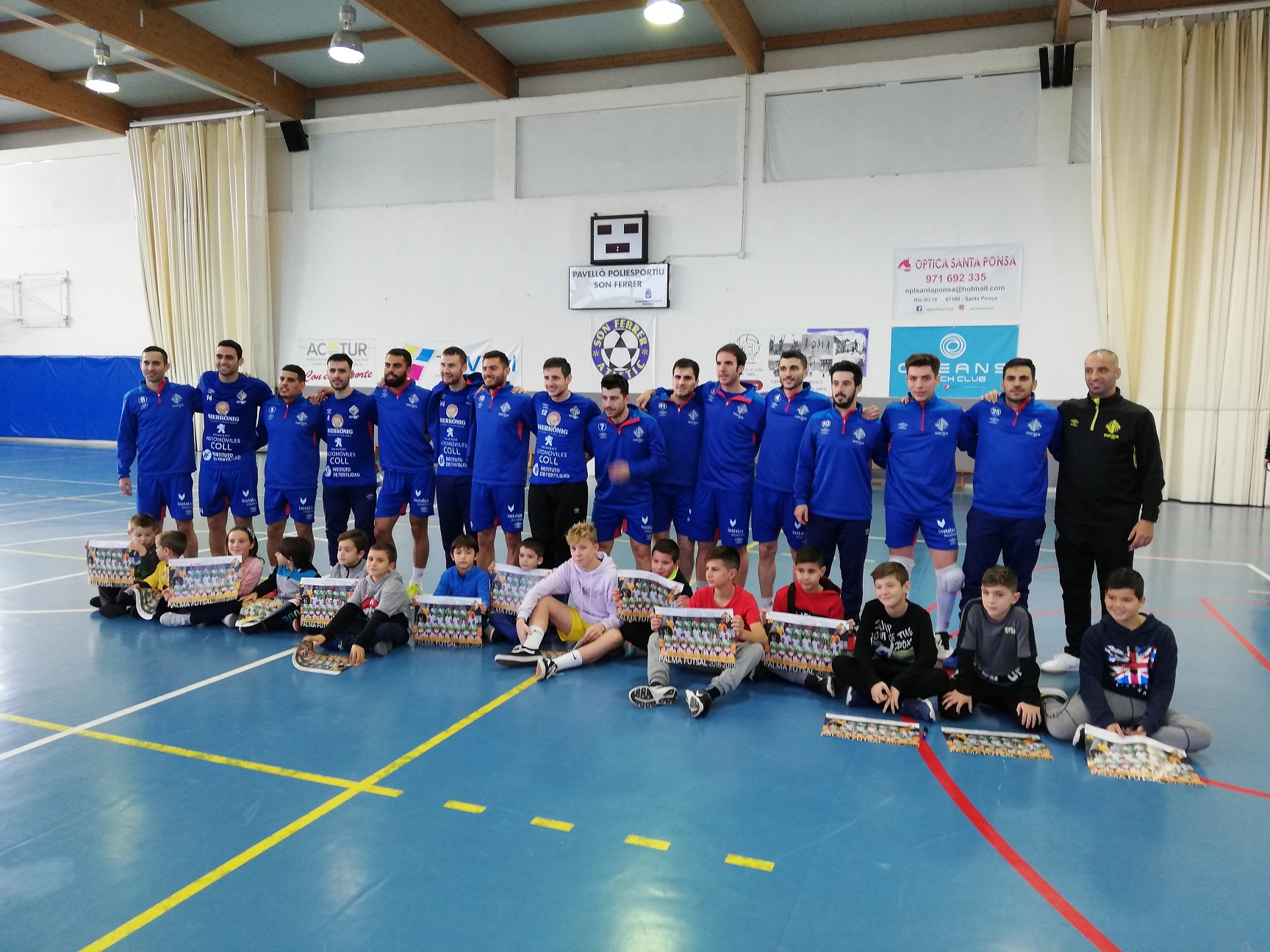 El Palma Futsal se entrenó este domingo en Son Ferrer (4)