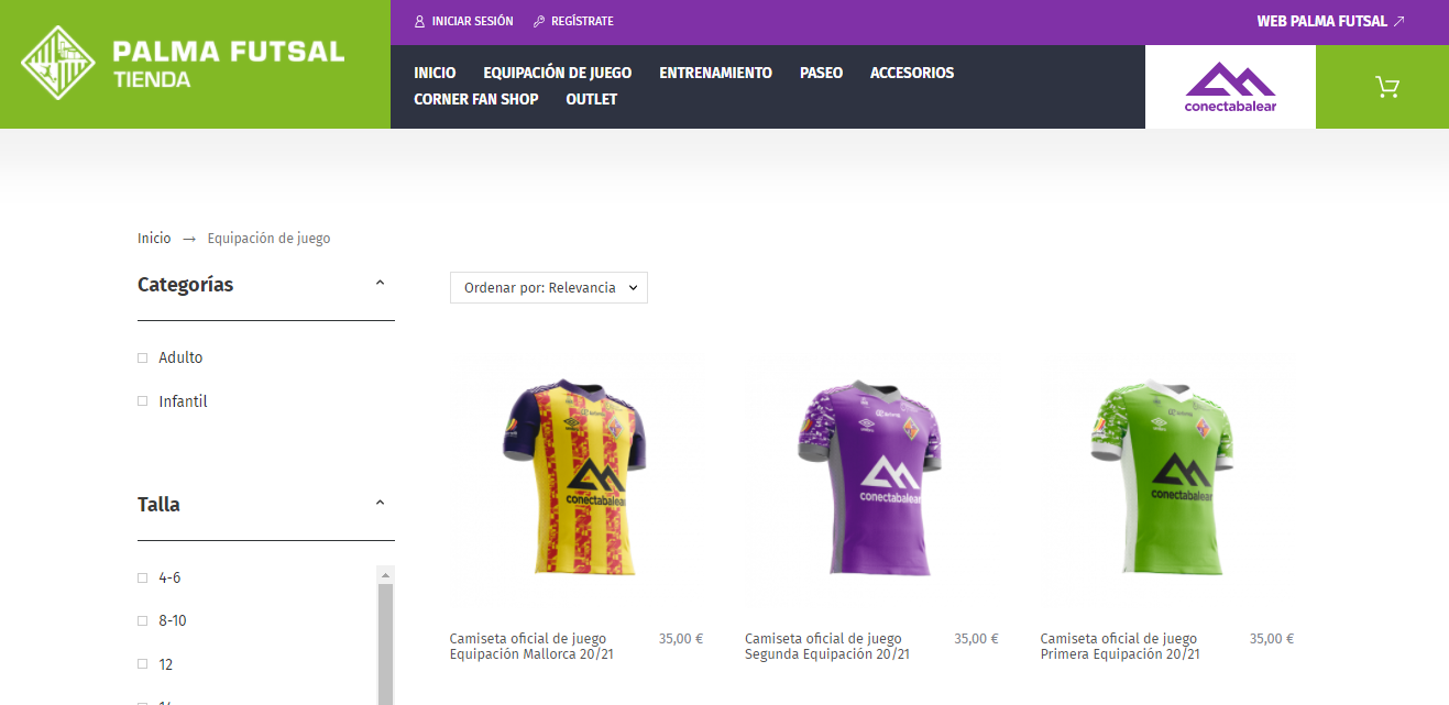 Tienda de Fútbol Sala online